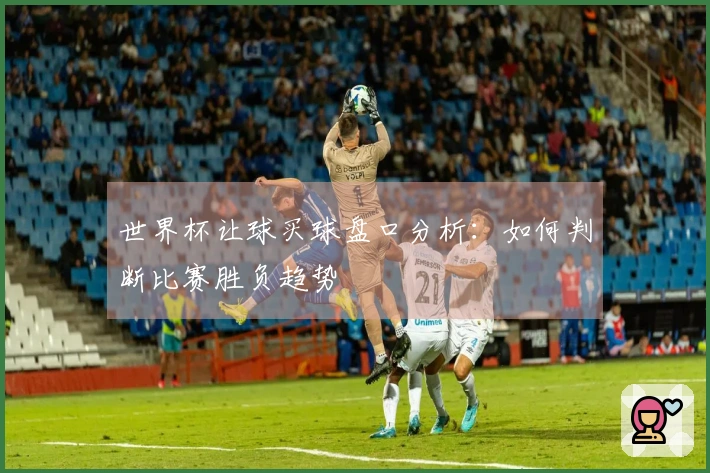 世界杯让球买球盘口分析：如何判断比赛胜负趋势